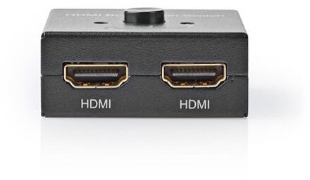 Nedis HDMI-Switch - VSWI3482AT - Antraciet Zwart