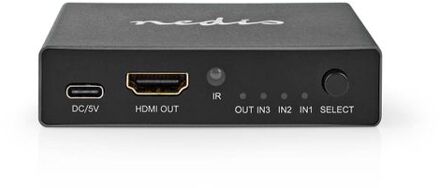 Nedis HDMI-Switch - VSWI3493AT - Antraciet Zwart