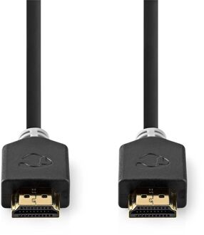 Nedis High Speed HDMI kabel met Ethernet 3m antraciet