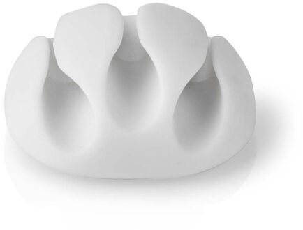 Nedis Kabelhouder Fresh Green Box - Click & Go Wit 4 St