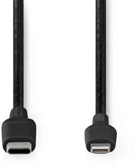 Nedis Lightning Kabel - CCGW39650BK10 Zwart