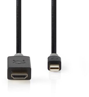 Nedis Mini DisplayPort-Kabel - CCBP37604AT20 Zwart