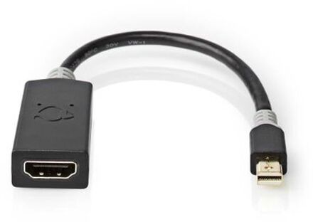 Nedis Mini DisplayPort-Kabel - CCBW37654AT02 Zwart