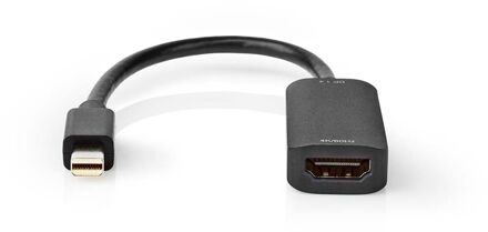 Nedis Mini DisplayPort-Kabel - CCGP37654BK02 Zwart