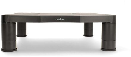 Nedis Monitorstandaard | Ergonomie: Yes | Maximaal draagvermogen: 18 kg | Universeel | Verstelbare hoogte: Ja - ERGOAMS110BK