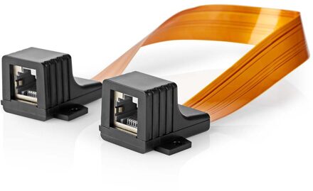 Nedis Nedis CAT5e Cable | UTP | RJ45 (8P8C) Female | RJ45 (8P8C) Female | 0.30 m | Flat | PVC | Orange | Box - CCGB85901BK03