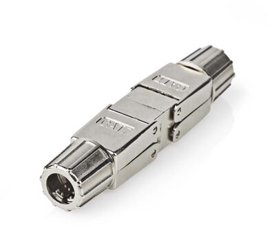Nedis Netwerkkoppeling | CAT7 | Afgeschermd | RJ45 Female | RJ45 Female | Recht | Metaal | Doos - CCGB89020ME