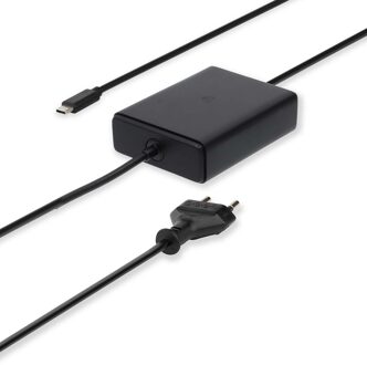 Nedis Notebook-Adapter | GaN | 45 W | 5 / 9 / 12 / 15 / 20 V DC | 2.25 / 2.33 / 2.92 / 3.0 A | Gebruikt voor: Notebook / Smartphone / Tablet | Euro /