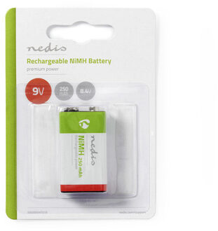 Nedis Oplaadbare NiMH-Batterij E-Block - BANM9HF91B - Groen