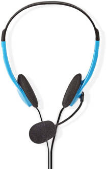 Nedis PC-Headset - CHST100BU Blauw