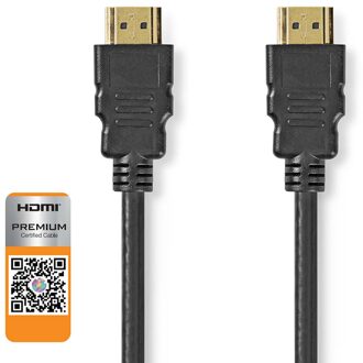 Nedis Premium High Speed ??HDMI-Kabel met Ethernet - CVGP34050BK10 Zwart