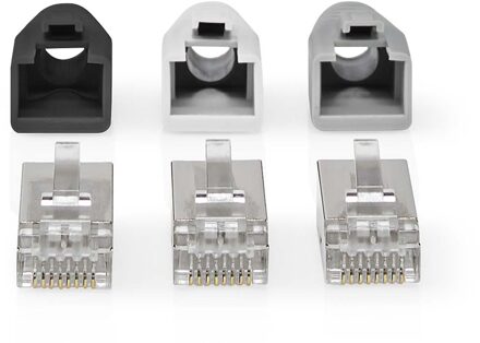 Nedis RJ45-Connector - CCBW89370GY - Grijs