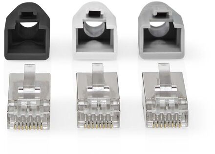 Nedis RJ45-Connector - CCBW89370GY - Grijs