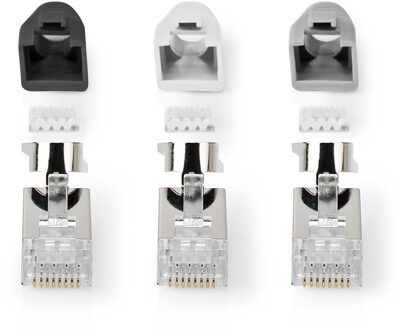 Nedis RJ45-Connector - CCBW89390GY - Grijs