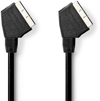 Nedis SCART-Kabel - CVGB31000BK20 Zwart