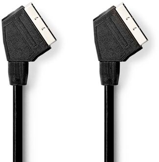 Nedis SCART-Kabel - CVGB31000BK20 Zwart