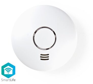 Nedis Smart Smoke Detector | Wi-Fi Smart home accessoire Wit