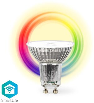 Nedis SmartLife LED Spot - WIFILRC10GU10 - Wit