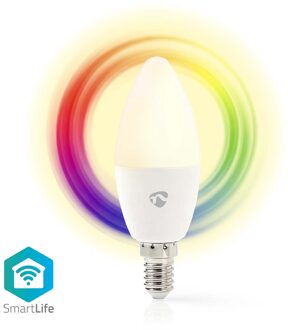 Nedis SmartLife Multicolour Lamp - WIFILRC10E14 - Wit