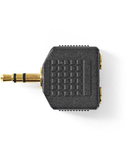 Nedis Stereo-Audioadapter - CAGP22945BKG - Zwart