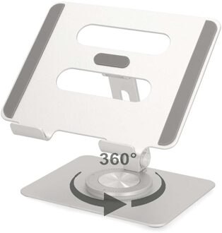 Nedis Tablet Standaard | Standaard | Draai- en Kantelbaar | Zilver - TSTND210SI