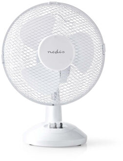 Nedis Tafelventilator - Wit - 230 mm