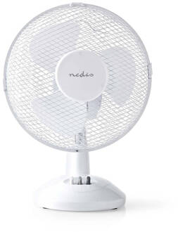 Nedis Tafelventilator - Wit - 230 mm