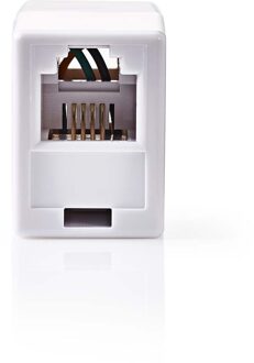 Nedis Telecom Wanddoos Rj11 Vrouwelijk Wit