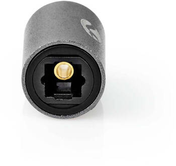 Nedis TosLink-Adapter - CATB25950GY - Gun Metal Grijs