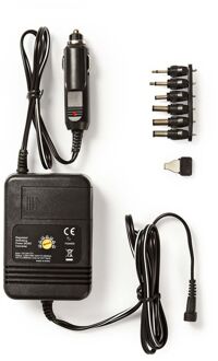 Nedis Universal DC Power Adapter - DCPA004 Zwart