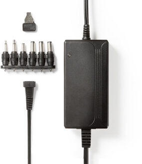 Nedis Universele AC-Stroomadapter - ACPA008 Zwart