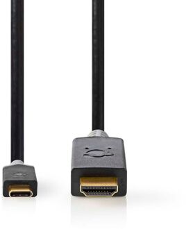 Nedis USB-C Adapter - CCBW64655AT10 Zwart