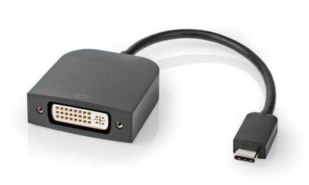 Nedis USB-C Adapter - CCGB64552BK02 Zwart