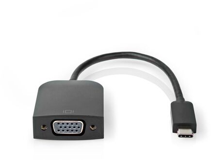 Nedis USB-C Adapter - CCGP64852BK02 Zwart