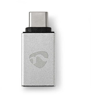 Nedis USB-C Adapter - CCTB60915AL - Zilver Zilverkleurig