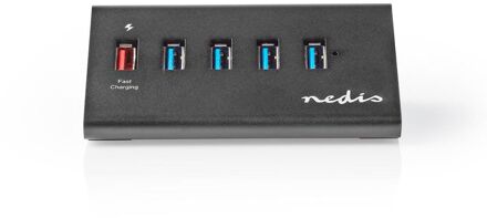 Nedis USB-Hub - UHUBUP3510BK Zwart