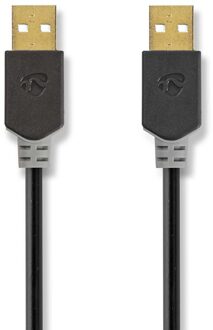 Nedis USB-Kabel - CCBW60000AT20 Zwart