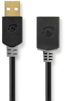 Nedis USB-Kabel - CCBW60010AT20 Zwart