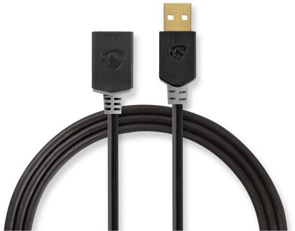 Nedis USB-Kabel - CCBW60010AT30 Zwart