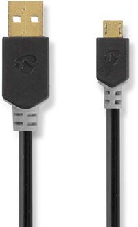 Nedis USB-Kabel - CCBW60500AT20 Zwart