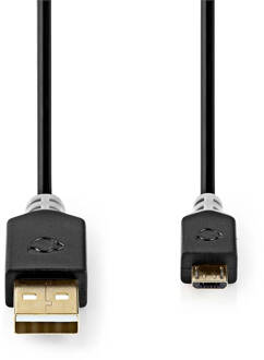 Nedis USB-Kabel - CCBW60500AT20 Zwart