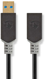 Nedis USB-Kabel - CCBW61010AT20 Zwart