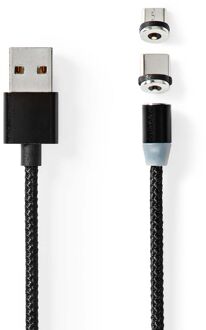 Nedis USB-Kabel - CCGB60630BK20 Zwart