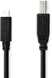 Nedis USB-Kabel - CCGB60650BK20 Zwart