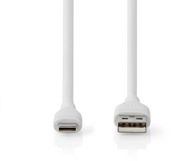 Nedis USB-Kabel - CCGB60800WT15 Wit