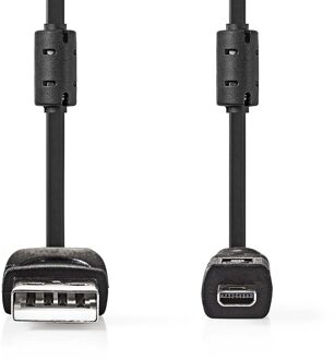 Nedis USB-Kabel - CCGL60810BK20 Zwart