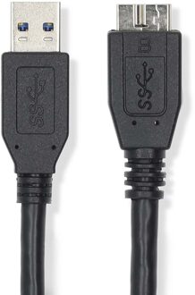 Nedis USB-Kabel - CCGL61500BK05 Zwart