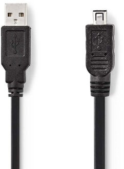 Nedis USB-Kabel - CCGP60200BK20 Zwart