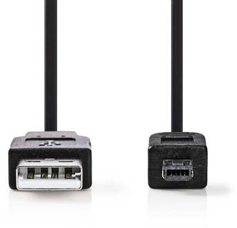 Nedis USB-Kabel - CCGP60200BK20 Zwart