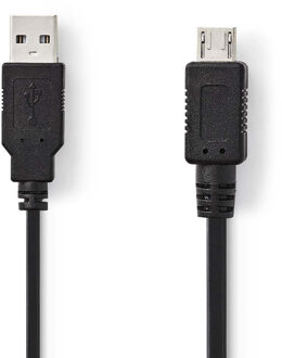 Nedis USB-Kabel - CCGP60400BK20 Zwart